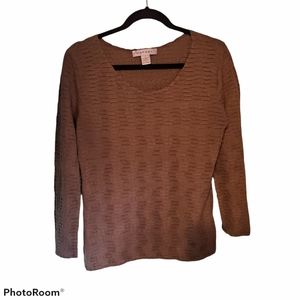 Rafael Ruched Long Sleeve Top Sage Green L